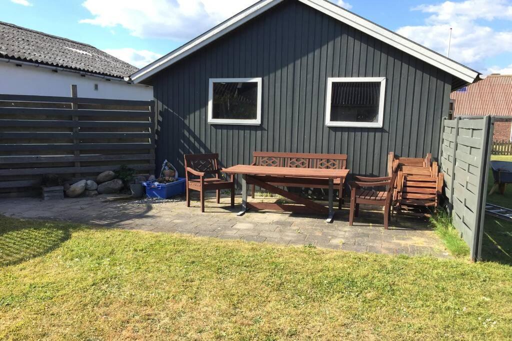 Ferienwohnung Gammelt Mando Hus Hyggebo Ribe Exterior foto